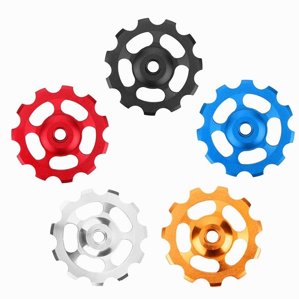 Lightweight Rear Derailleur Pulley 11T CNC Aluminum Alloy Guide Wheel for Bikes