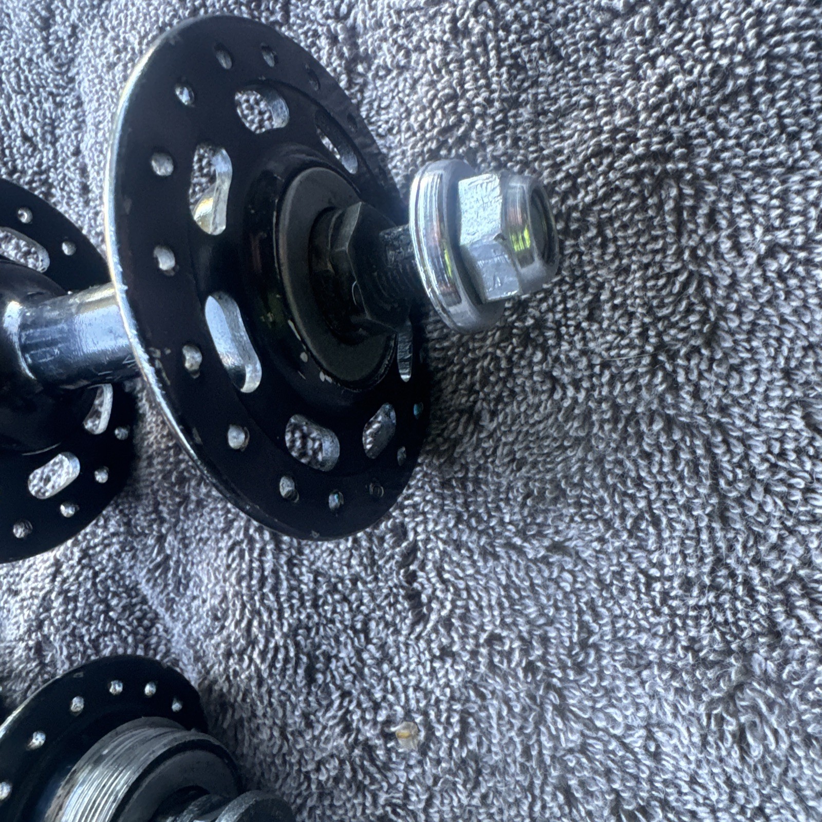 Old School Vintage Sunshine Bmx Hubs 36 Hole Black Fits Gt Haro Hutch Redline Se