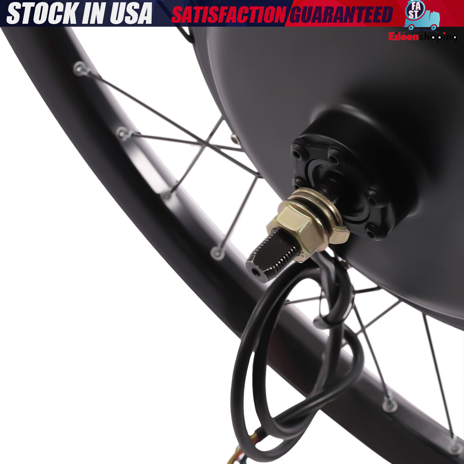 2000 Watt E Bike Motor 27.5″ inch Rear Wheel LCD Electric Bicycle Conversion Kit