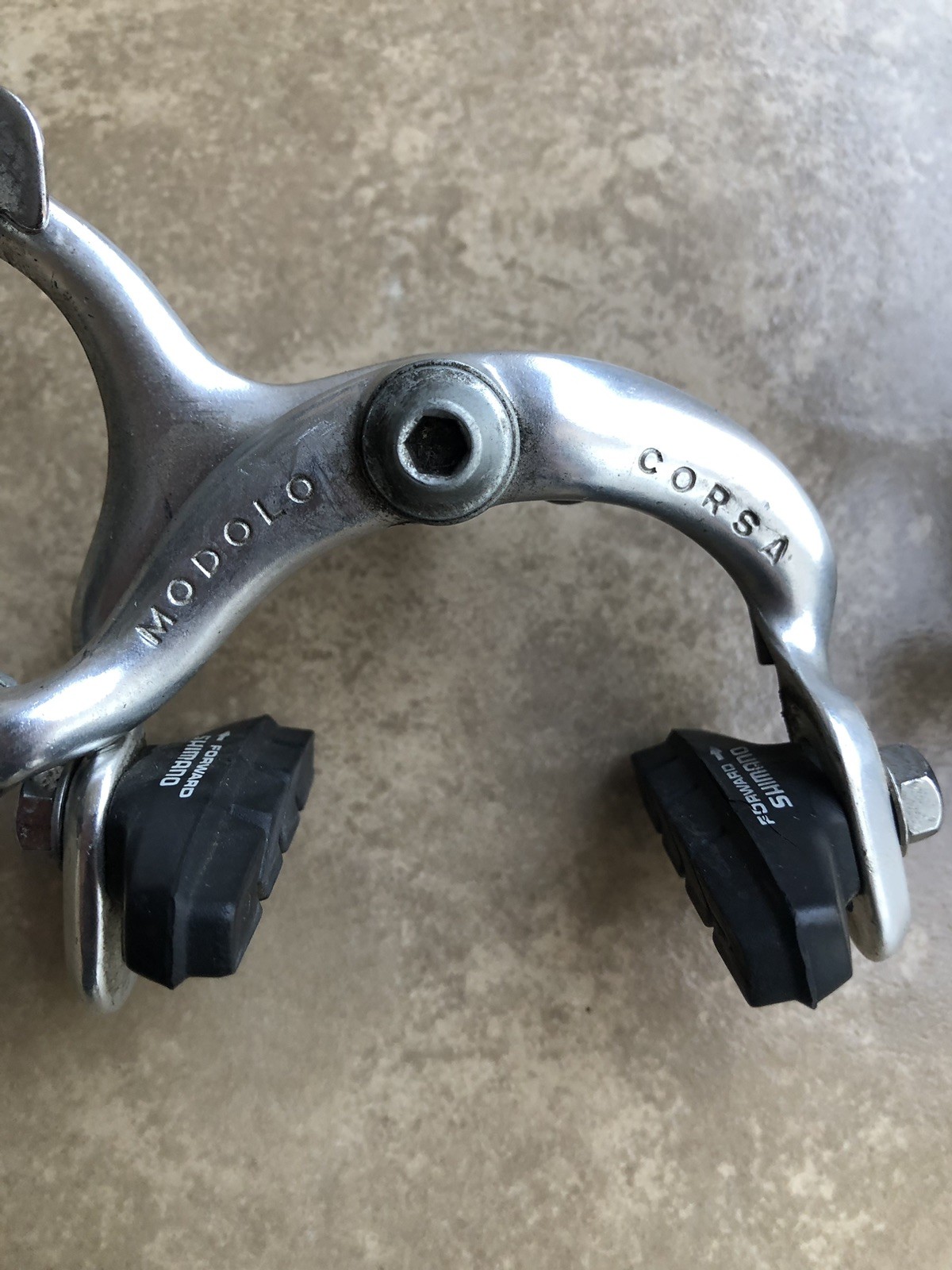 Modolo Corsa Brake Calipers 48-58 mm Reach Road Bike VTG Brakes