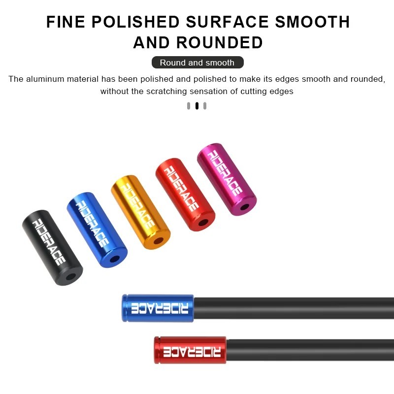 10pcs Bike Cable End Caps 4/5mm Shift Brake Wire Tips MTB Road Bicycle