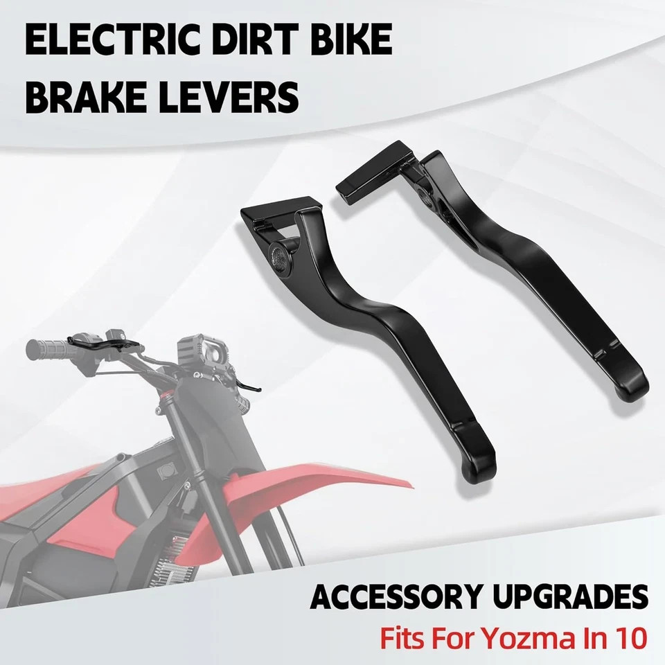 Brake Levers for Yozma IN10,Aluminum Adjustable Motorcycle Handle Brake Levers f