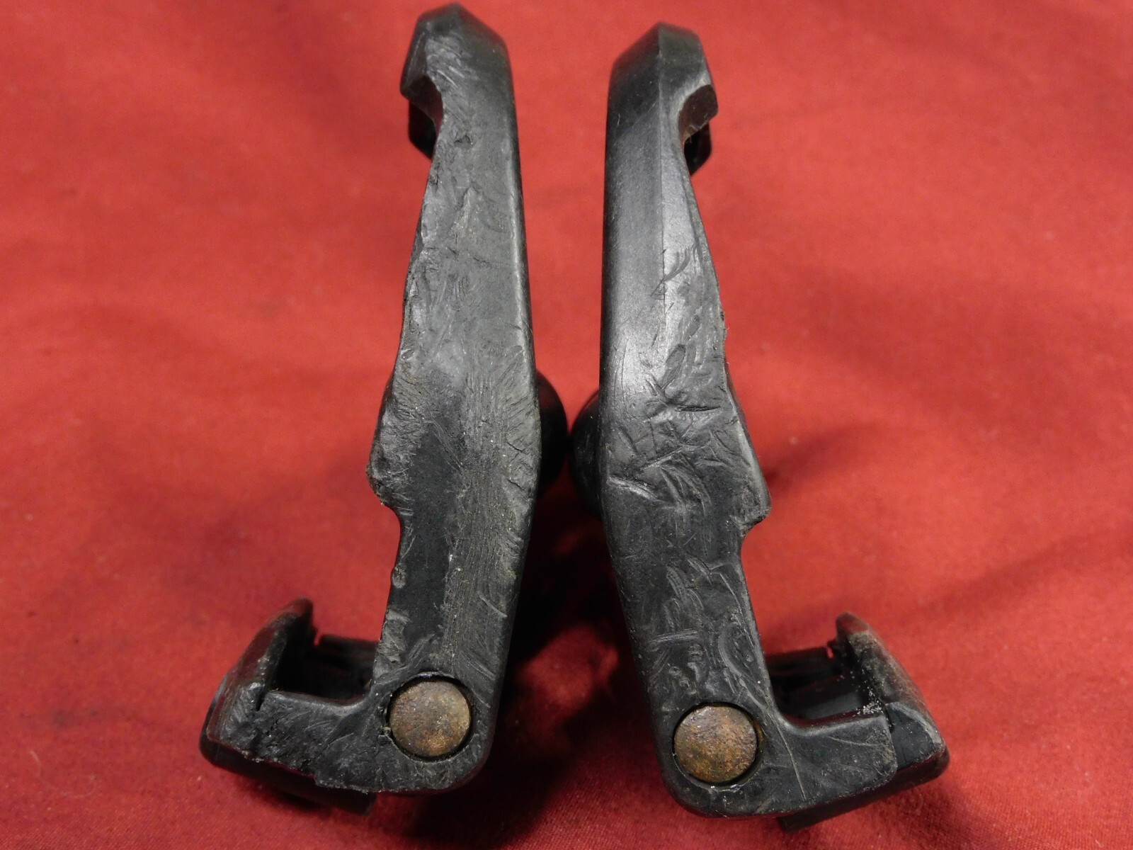 1 Pair Black Unbranded Composite Clipless Pedals 9/16 x 20 NO Cleats 232 grams