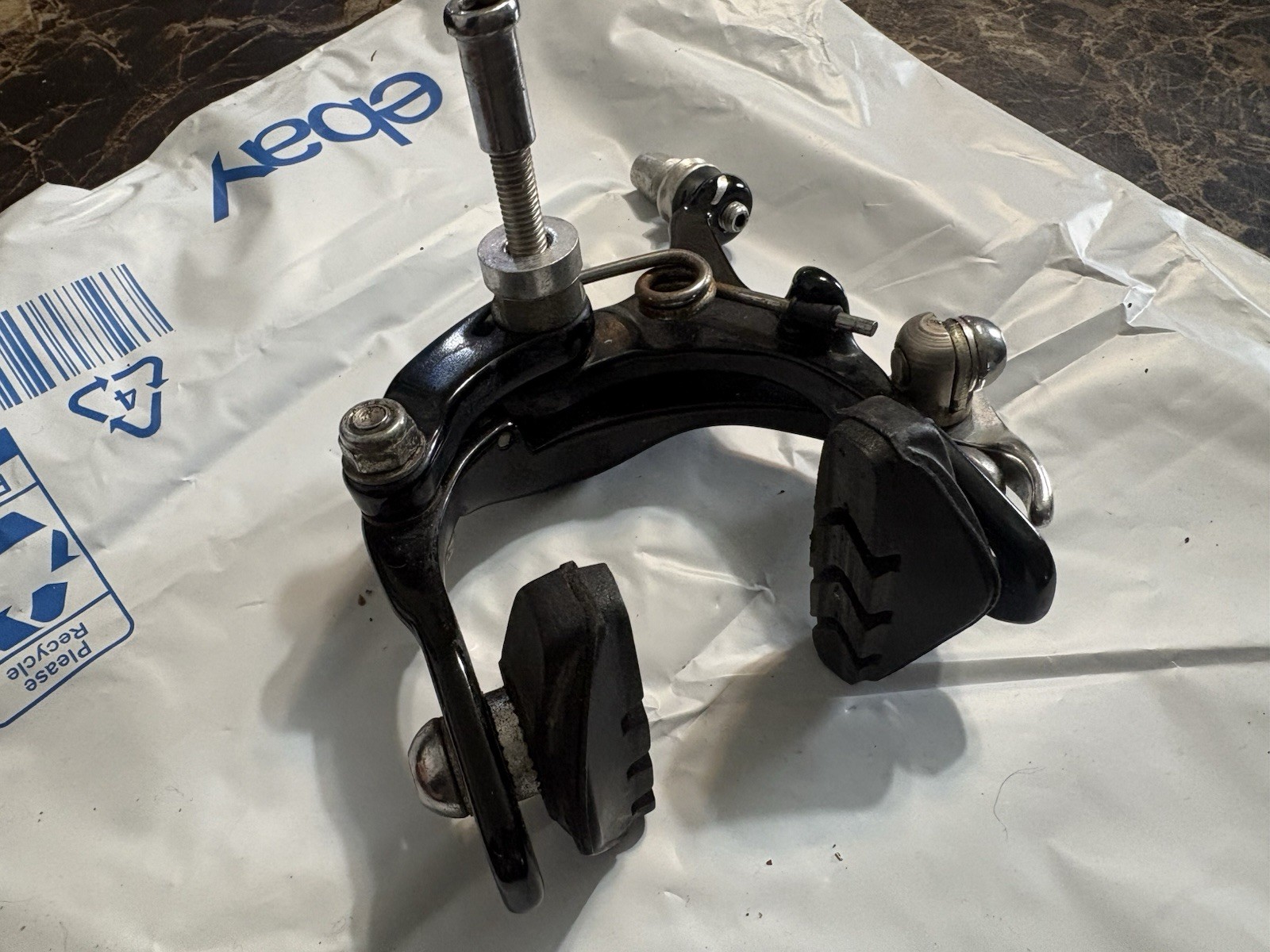 Dual Pivot Road Bike Caliper front Brake Black Alloy Sidepull A03G SIDE PULL