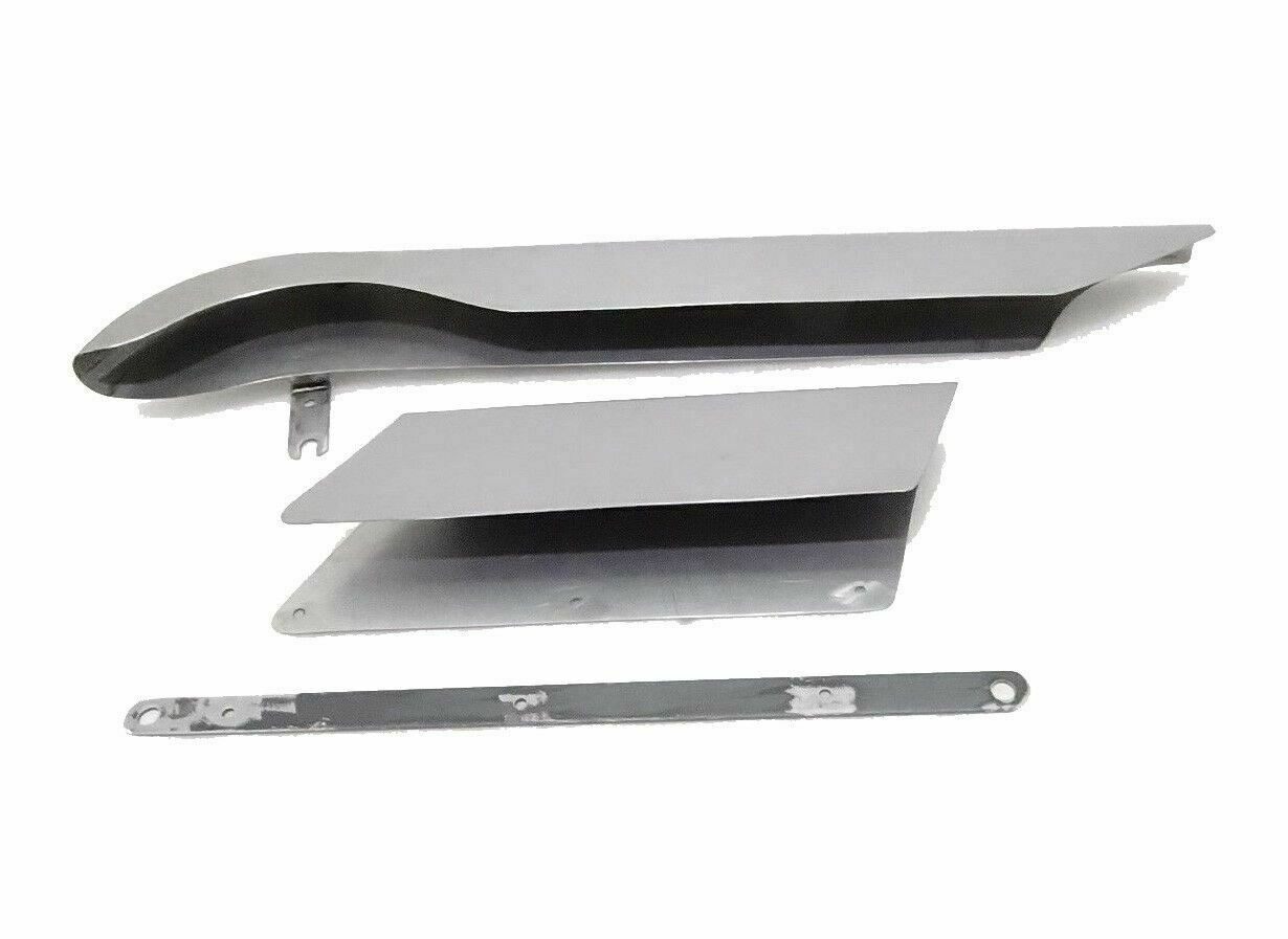 Chain Guard Cover With Fixing Clamp Raw Steel Compatible With BSA M20 M21 Bikes