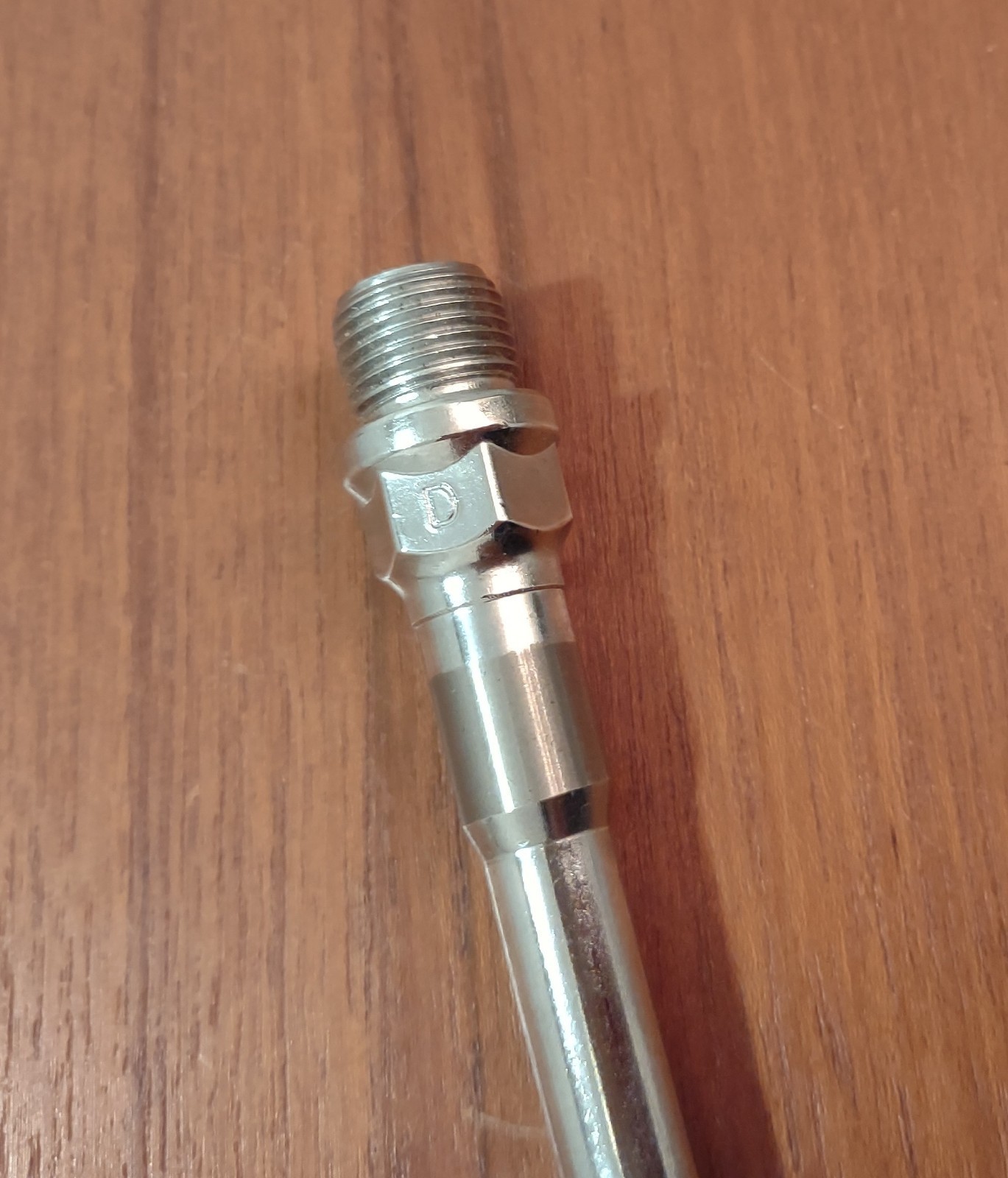 Vintage Bike Pedal Spindle 9/16 in NOS