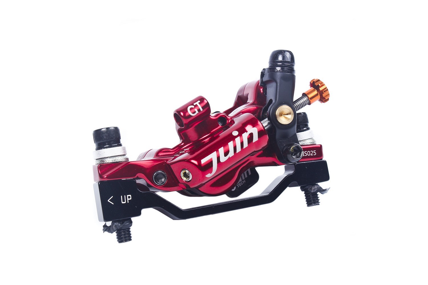 Juin Tech GT-P Mountain eBike Cycle Bike 4-Piston Disc Brake Caliper Set Blue