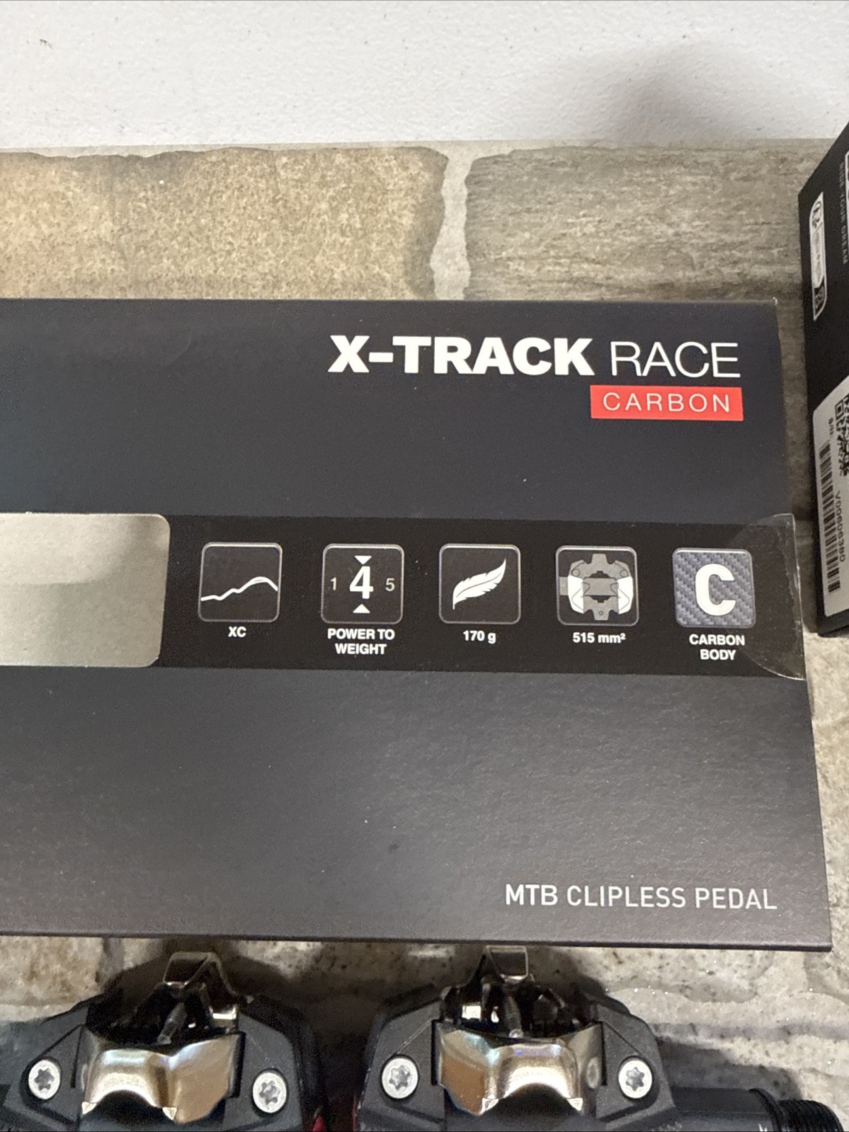 Look X-track Race Carbon Mtb Clipless Pedals And Cleats NIB (NW)
