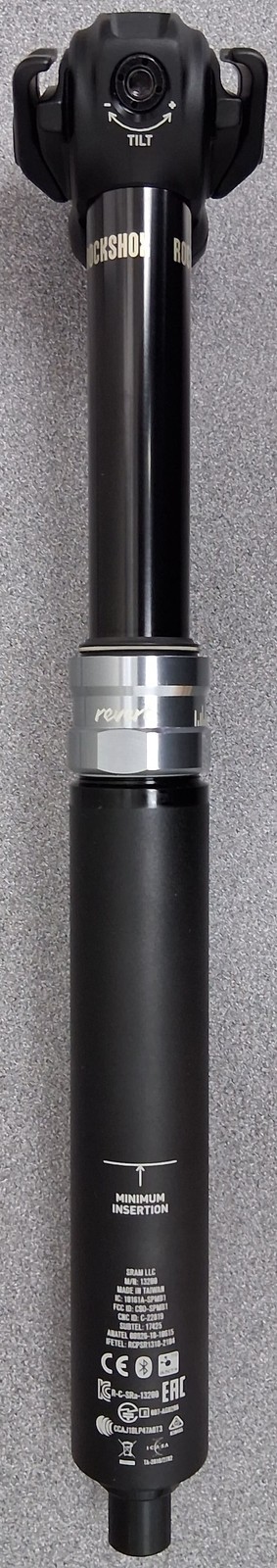 RockShox Reverb AXS Dropper Seatpost – 34.9mm, 100mm, Black, A1 *OE*
