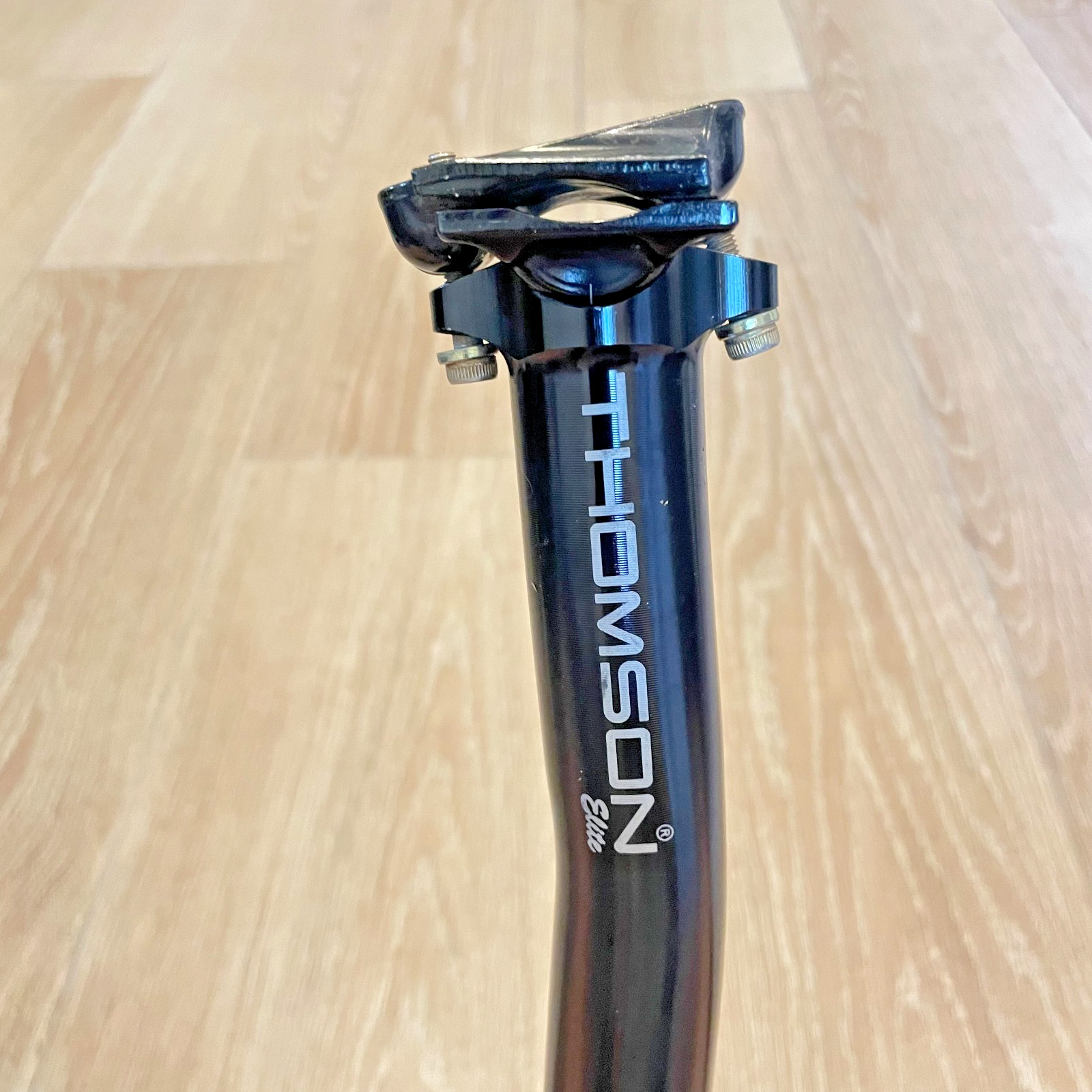 Thomson Elite Mtn Bike Alloy Seatpost 30.9 x 367mm 16mm Setback BLACK SP-E128-SB