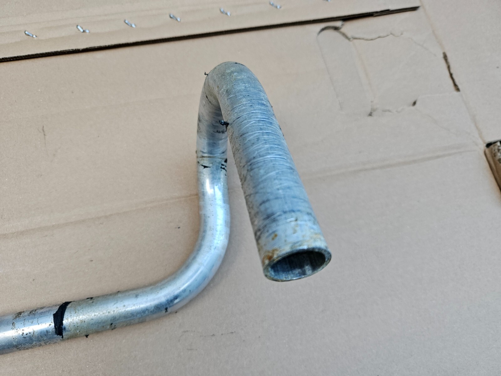 Vintage 70s Italian Road Bike Drop Bars Aluminum 395mm Wide 26.0mm Clamp