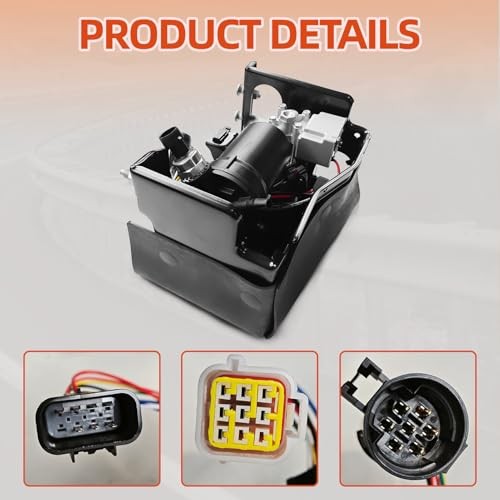 Air Suspension Compressor Compatible with 2002-2016 Cadillac Escalade ESV EXT,