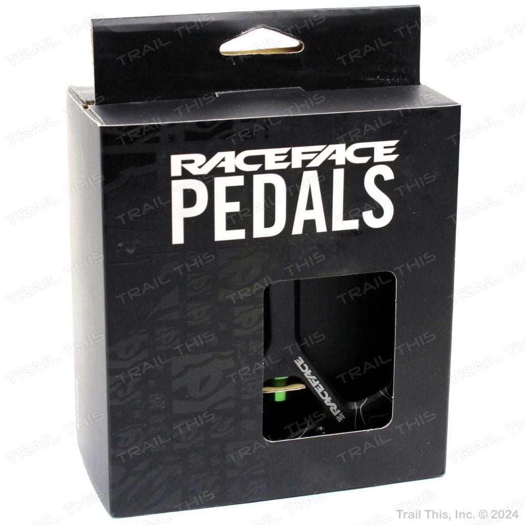 Race Face Atlas DH / MTB Bicycle Studed Platform Aluminum Pedals – Black