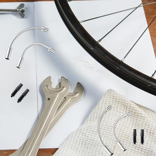 Bike V Brake Noodle Cable Guide Pipe, Bicycle Brake Pipe with Rubber Boots fo…