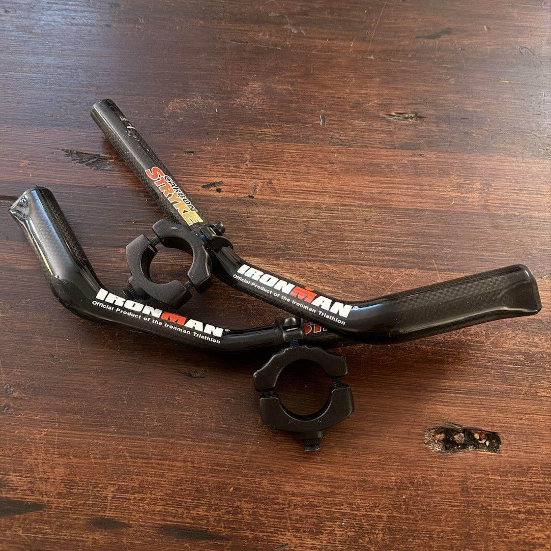 Profile Design Stryke Carbon Fiber Clip-On Aerobar Extensions Black 22.2mm