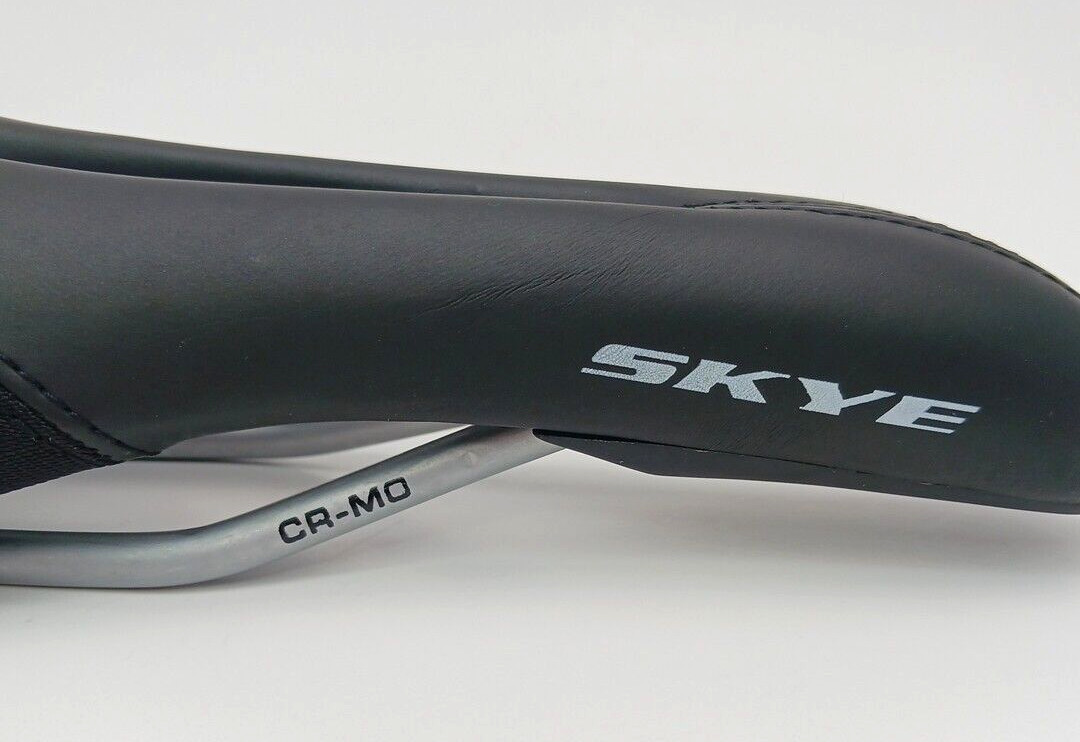 Velo Skye Bicycle Cut-Out Saddle, CR-MO Rails, 245grams, 134mm Width, 267mm Long