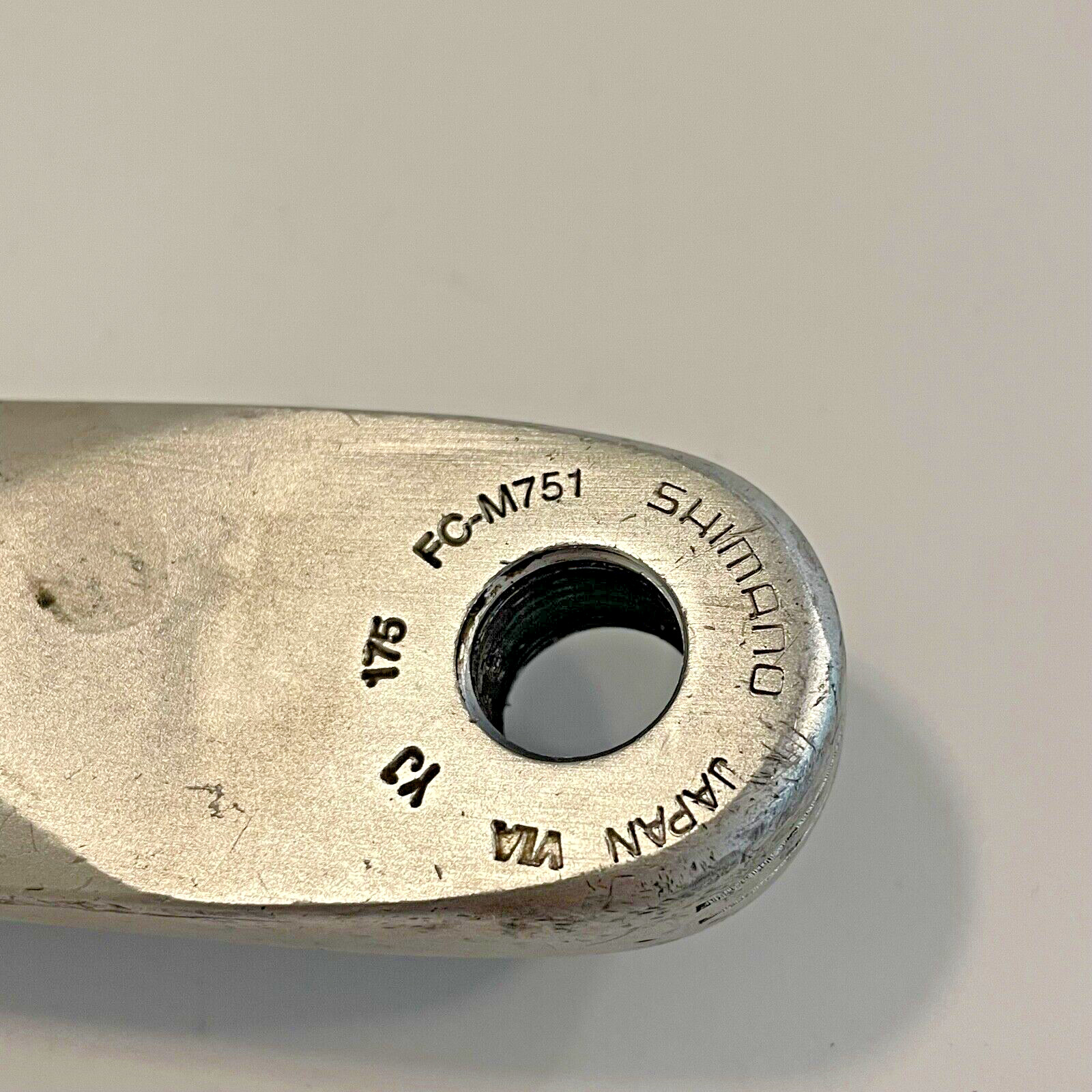 Vintage Shimano Deore XT FC-M751 Crank Arm RIGHT 175mm MTB