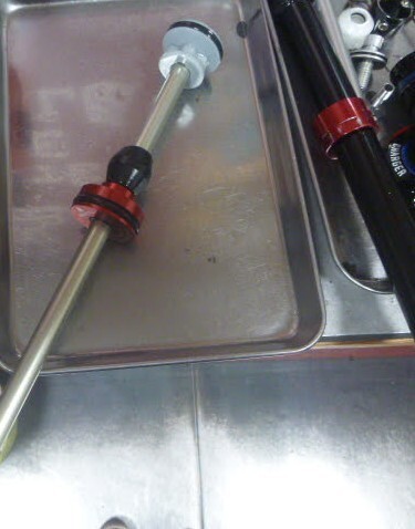 Disassembled and maintained Rockshox Rockshox pike rct3 27.5 150mm 15mm110mm