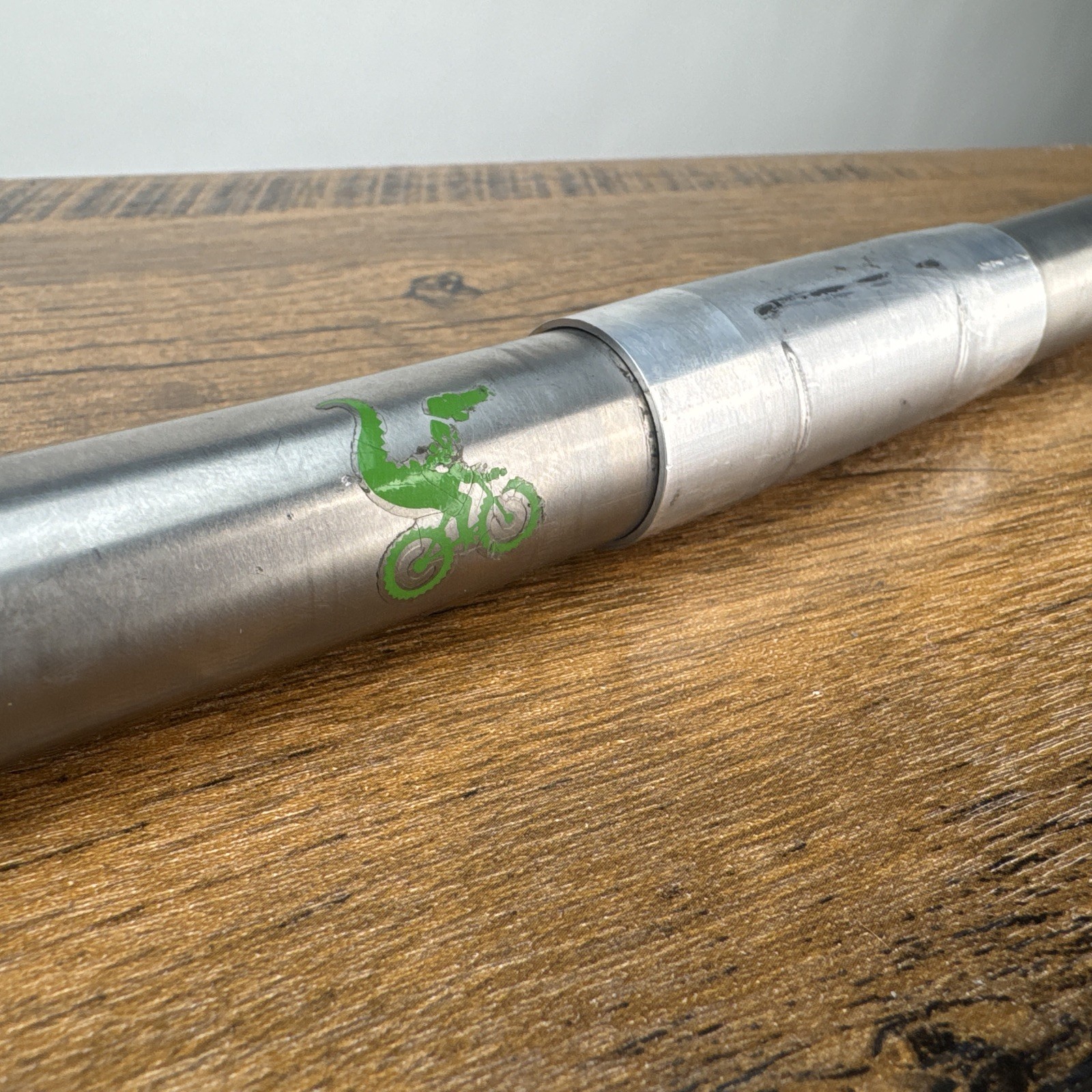 Vintage Moots Titanium MTB Handlebar Flat Bar 25.4 X 560mm. Includes 25.4mm Shim