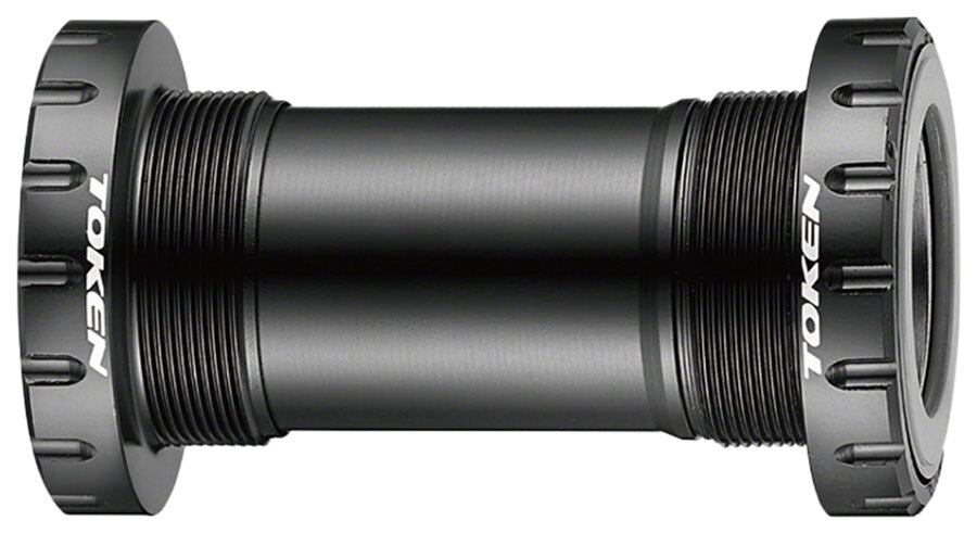 Token BB386BSA Carbon Steel Bearing Threaded BB386 Bottom Bracket |386EVO Cranks