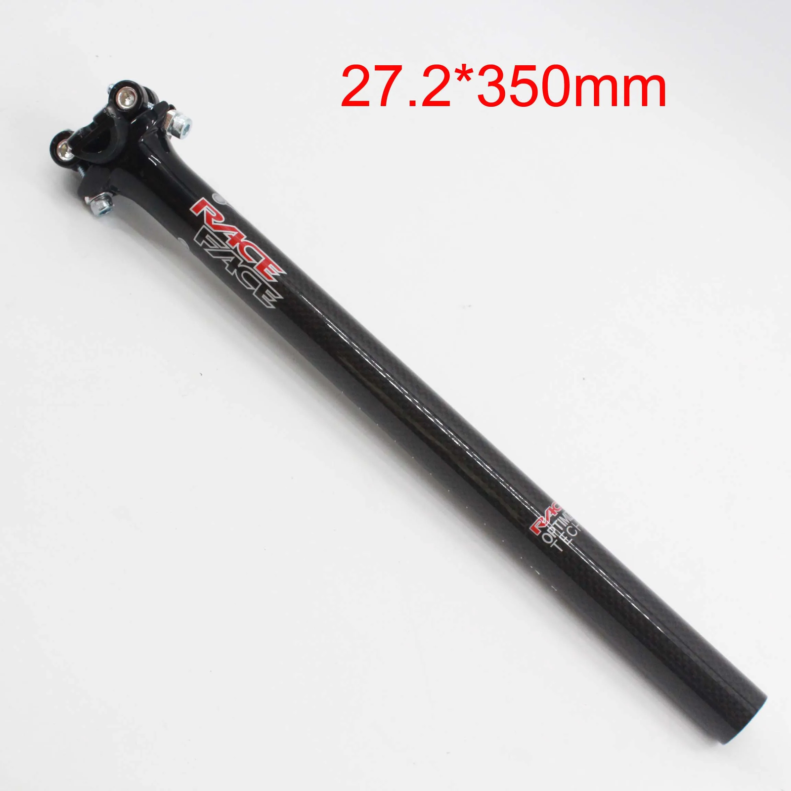 Road Mountain Bike Carbon Fibre Seatpost MTB 25.4/27.2/30.8/31.6MM 350/400MM