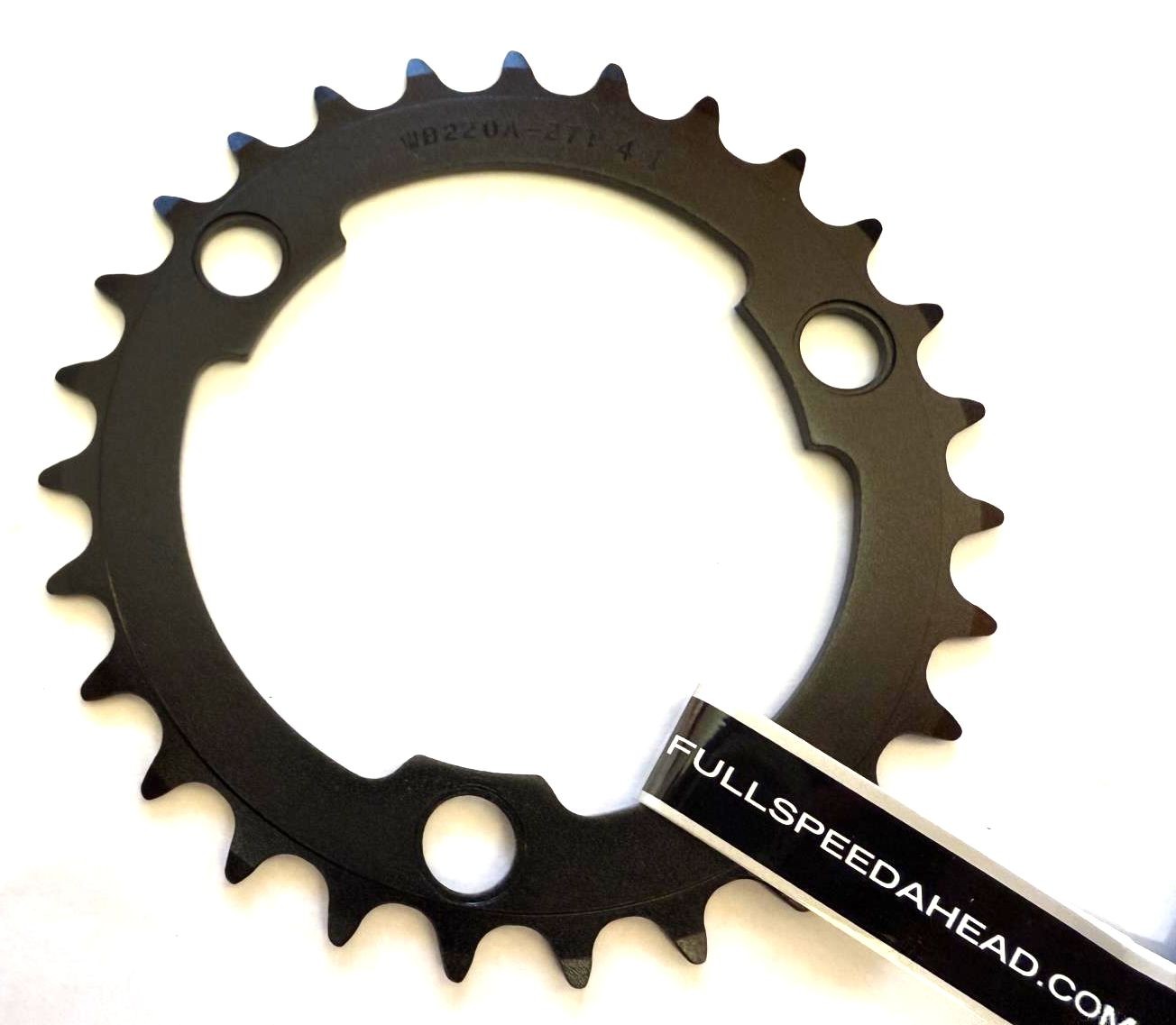 FSA PRO MTB Chainring 27T 86 mm BCD 27 Tooth 10 Speed WB220A 3 Bolt Aluminum 386