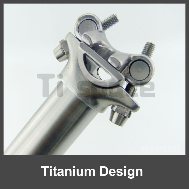 Ti space Titanium Seatpost Bike Bicycle GR9Ti3Al2.5V 350/400mm 27.2/30.9/31.6mm