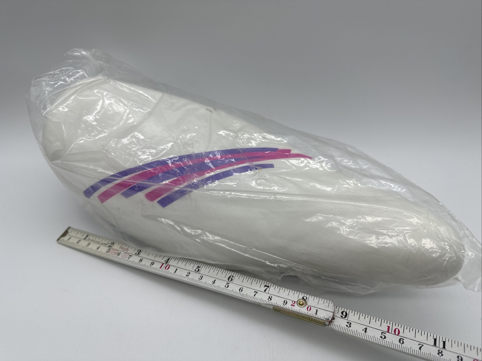 Vintage Old School White NOS Permaco Pink Purple Metal Kids Bike *READ!
