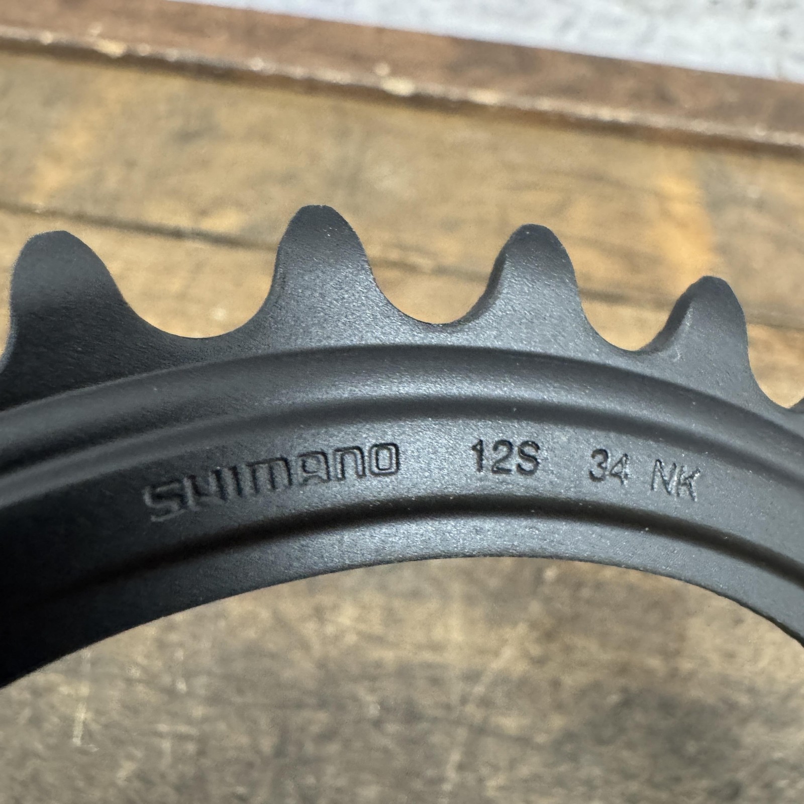 Shimano 34T Chainring 110mm 4-Arm Asymmetrical Black Aluminum Road Bike Inner