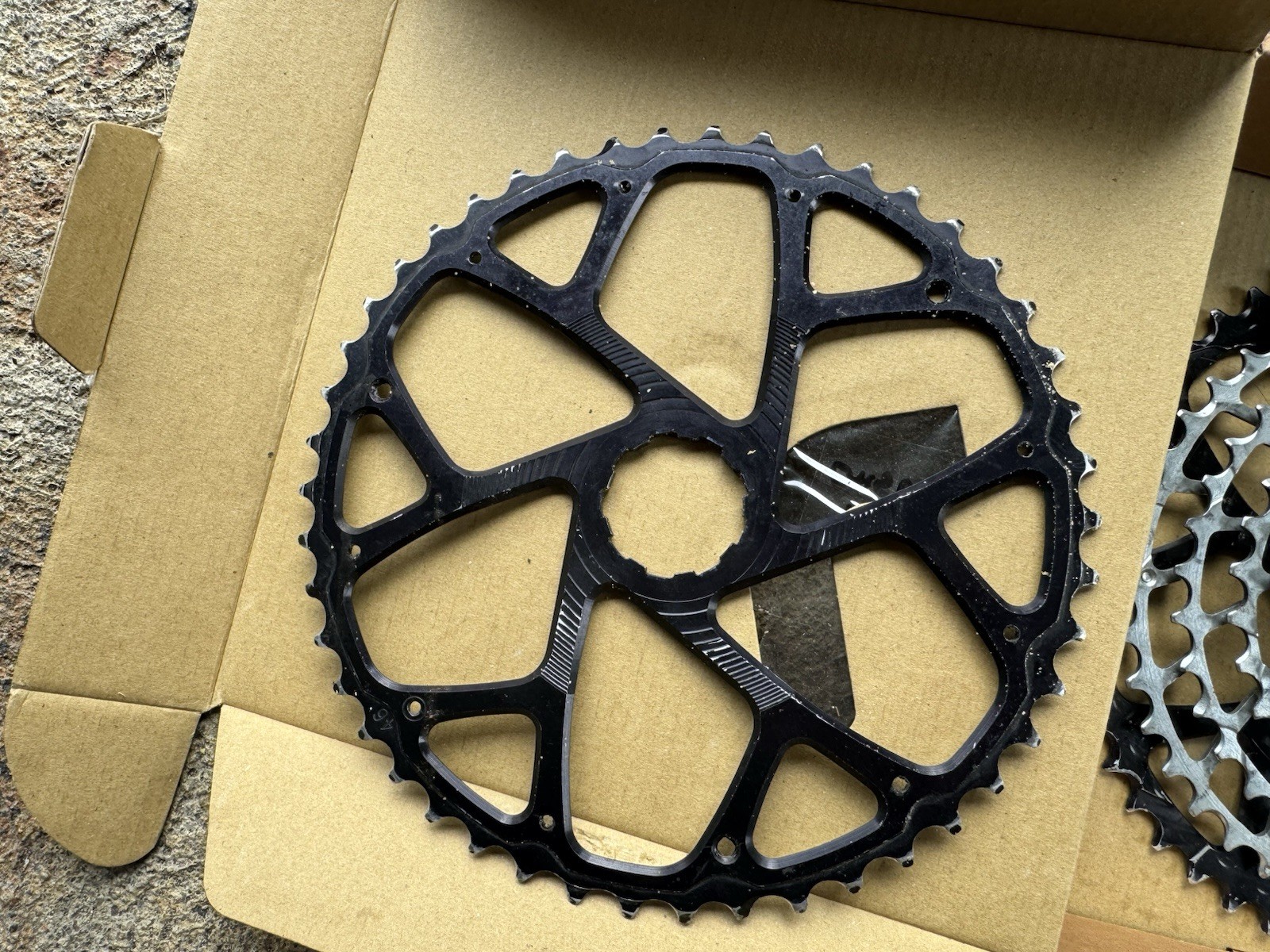Garbaruk Wide-Range 11 Speed Cassette SRAM XD 10-48 + Extra Cogs 46 XX1 299g