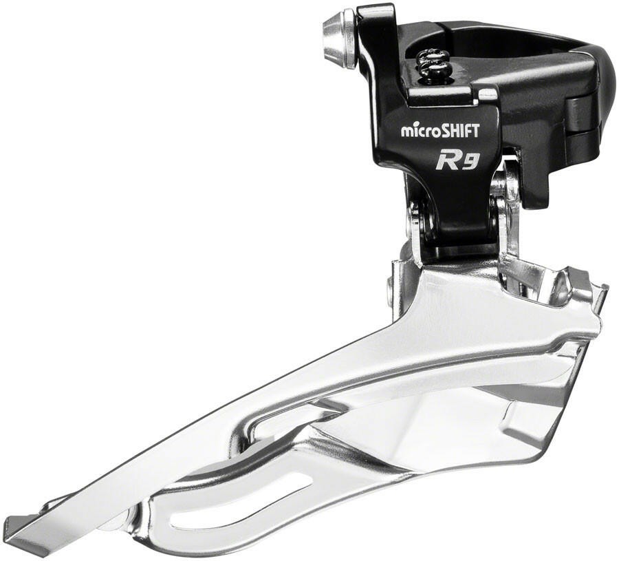 microSHIFT R9-B Triple Front Derailleur – 9-Speed Triple For 50/39/30 RIngs