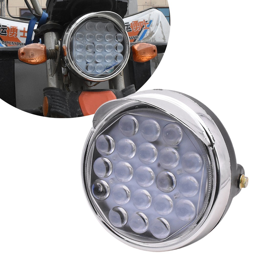 Modern and Sleek Design 12v80V 81216 Beads Tricycle Motorcycle LED Headlight