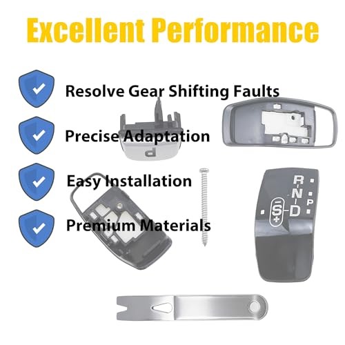 Gear Shift Knob Shifter Kit Compatible with Range Rover Sport 2014-2021,