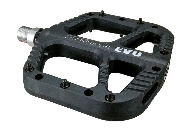 EVO Mountain Bike Pedal Nylon 9/16 Platform Flat Road BMX MTB Bicycle Pedals