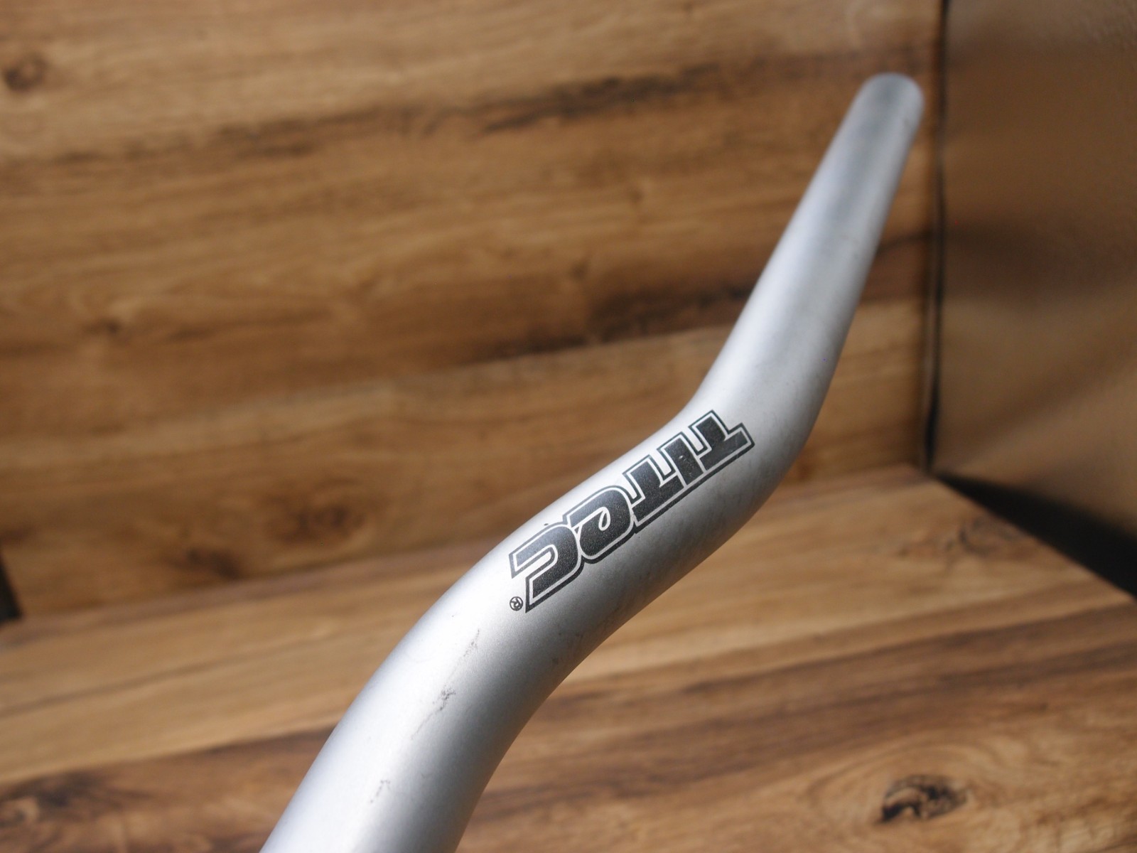 riser handlebar TiTec Hell Bent + ahead stem ZERO from Diamondback