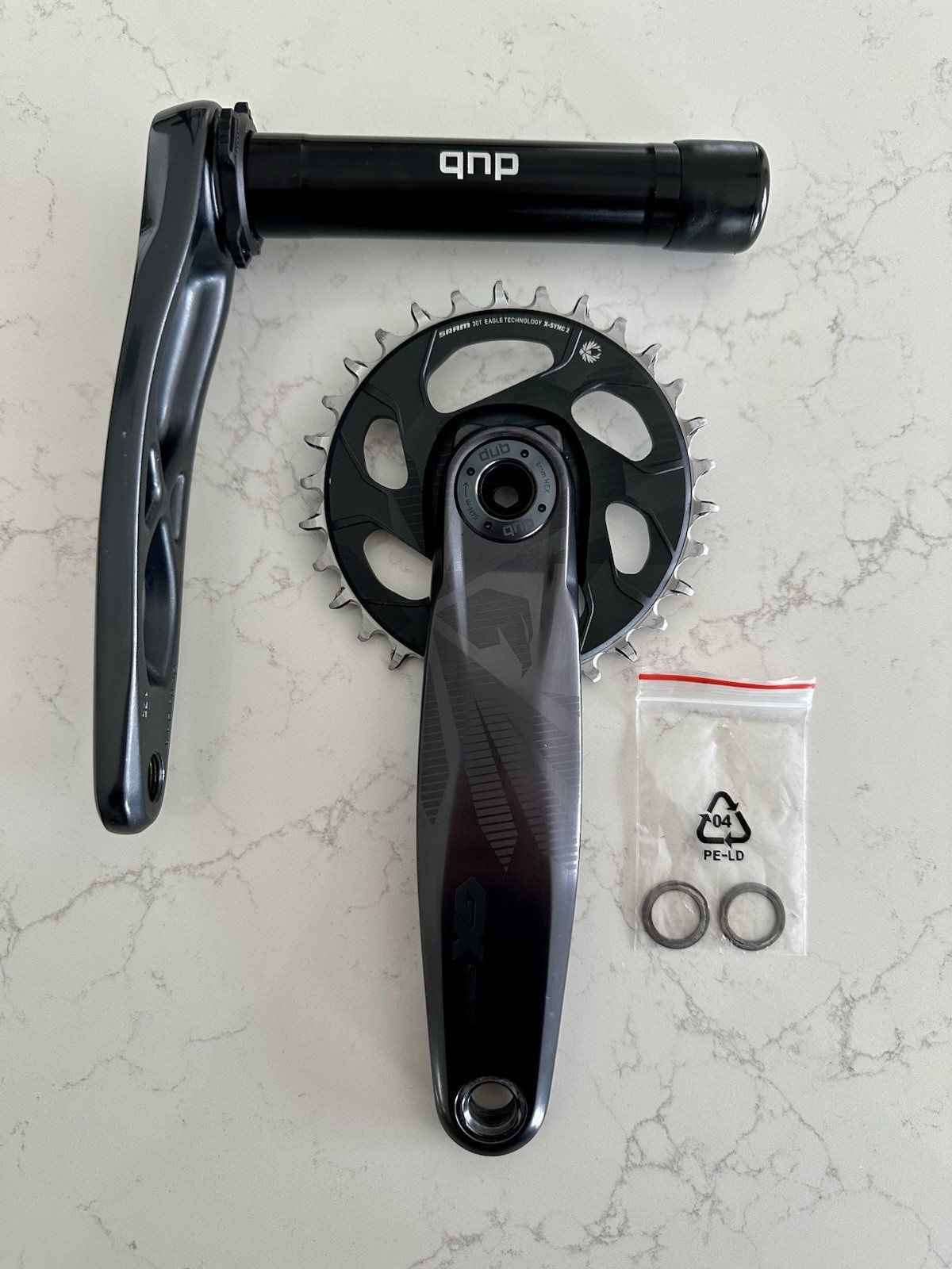 SRAM GX Eagle Fat 5 DUB Crankset 175mm