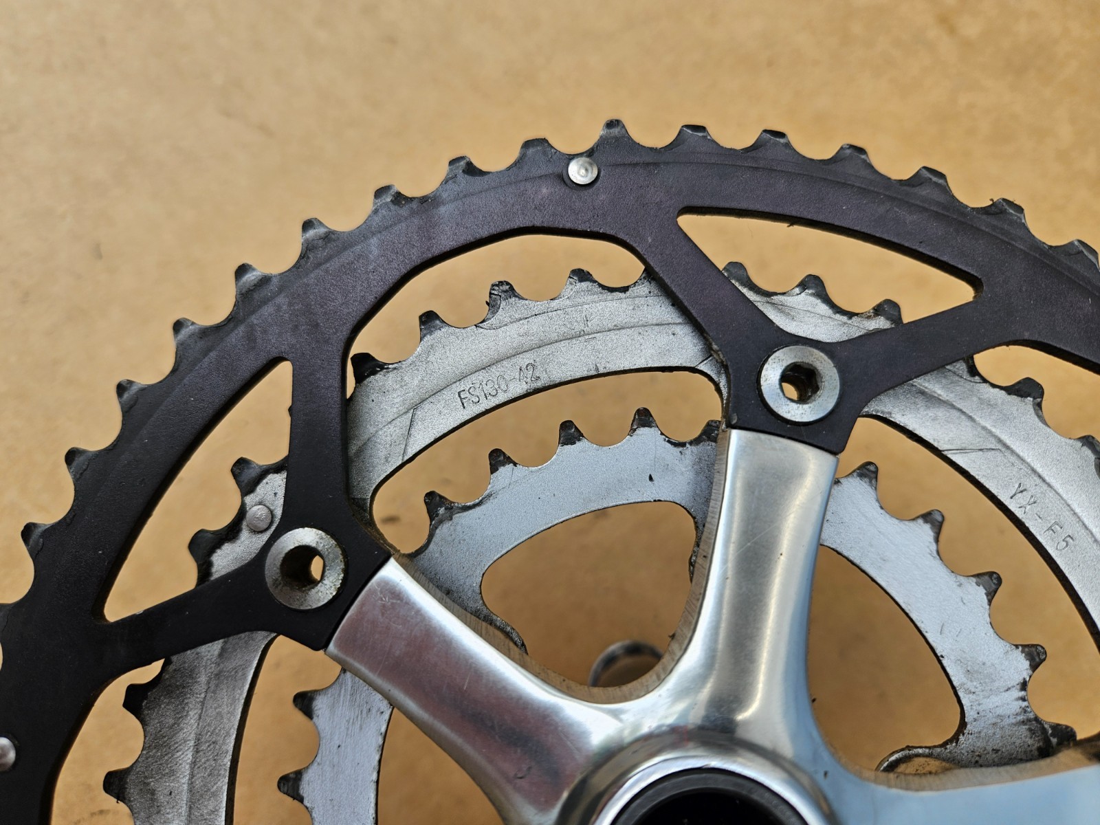 Sugino RD2MR Forged Triple Road Touring Bike Crankset 175mm 52/42/30 Specialized