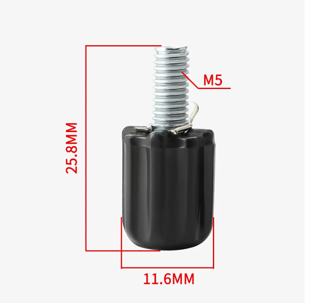 Bicycle M5 Barrel Adjuster Bolt for Brake Cables and Rear Derailleur Cable