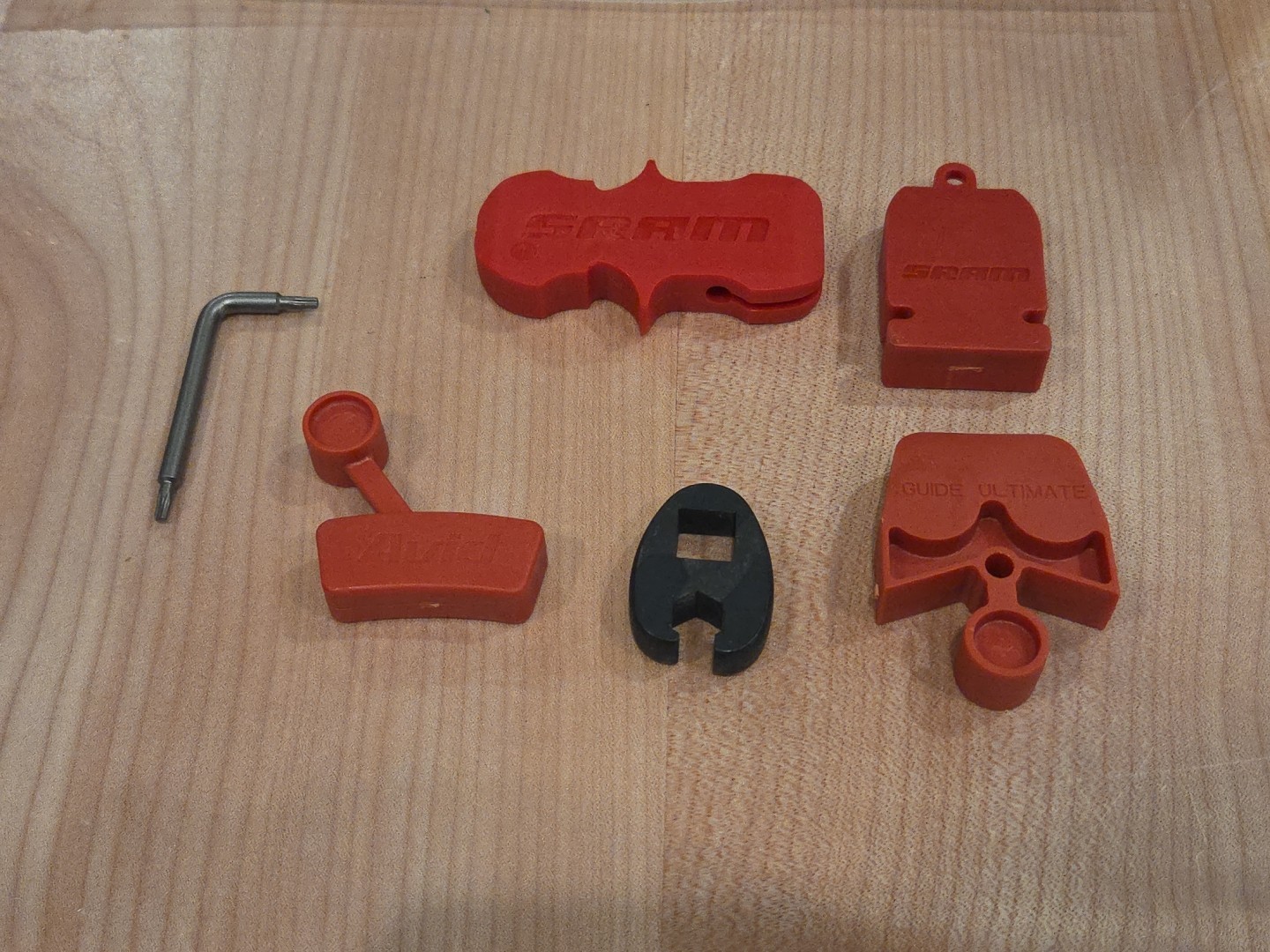 SRAM Disc Brake Bleed Tool Kit As Shown. No Hoses