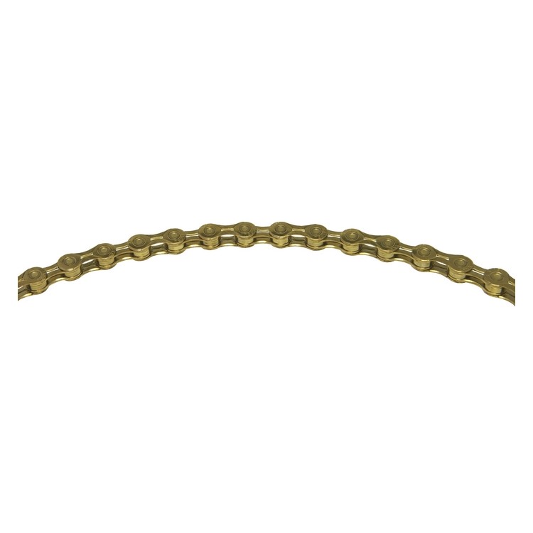 Chain 10 Speed, X10EL Extra Light Gold 525240530 KMC Bike MTB Road