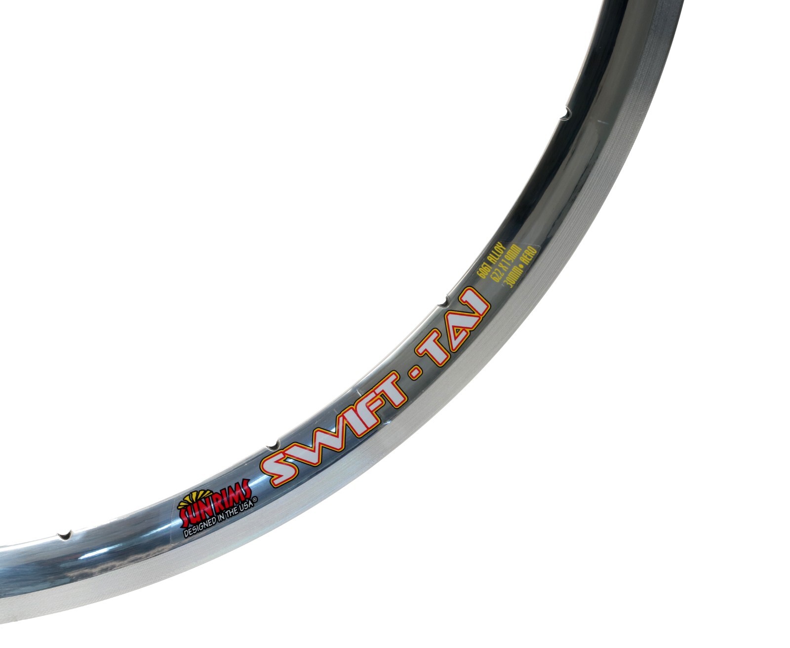 Sun Ringle Swift-TA1 Aero Road Bike Rim 700c MSW 20H Chrome Silver Alloy NEW NOS
