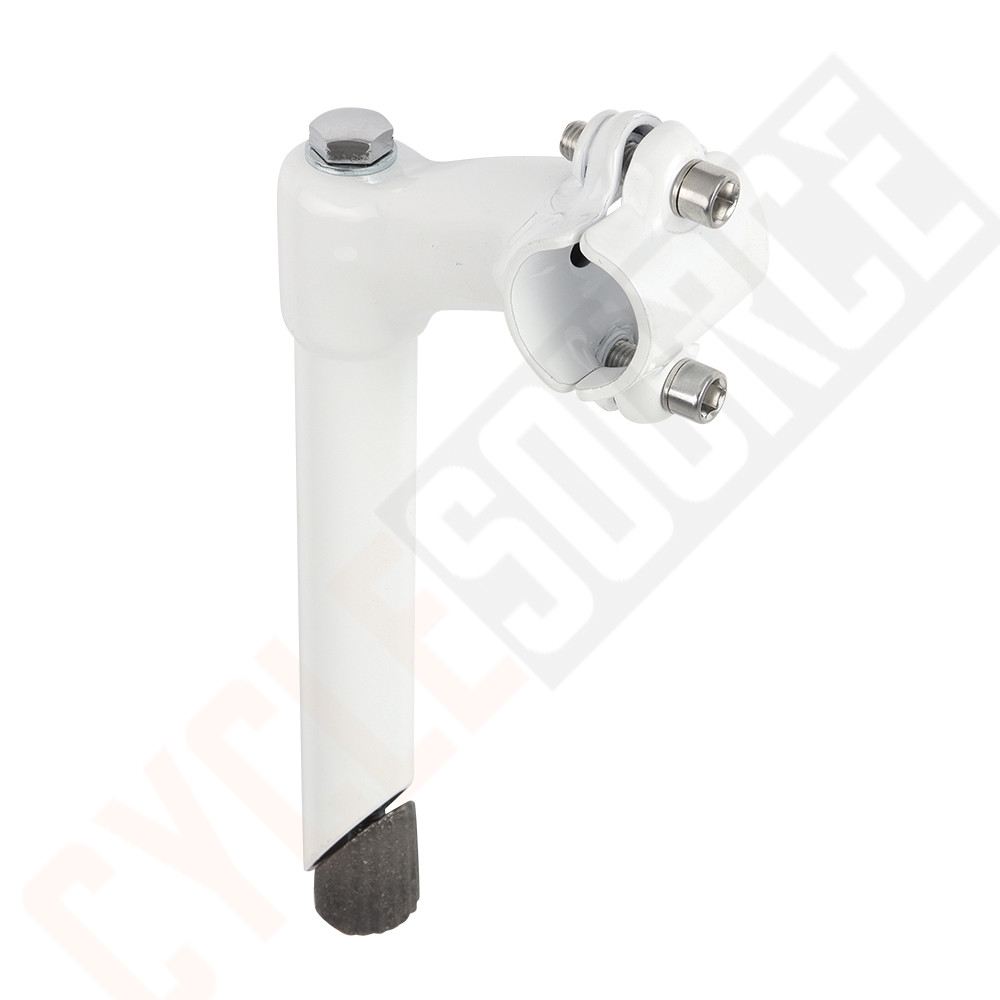 ENIX Classic Bicycle 2-Screw Quill 21.1mnm 22.2mm Stem White