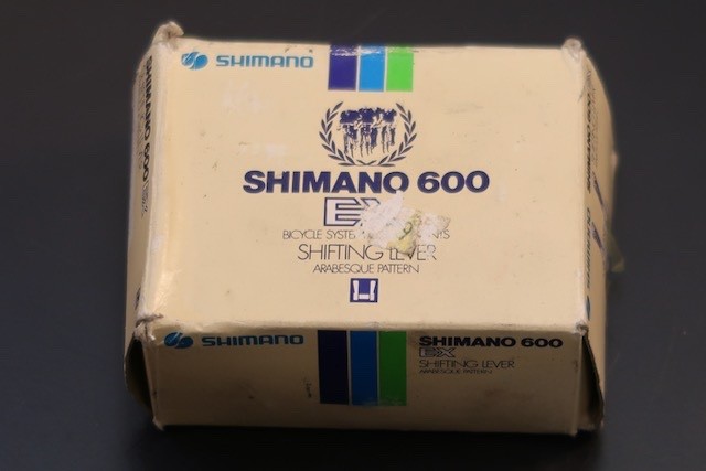 Shimano 600 Clamp on Downtube Friction shifters Arabesque NIB with extras