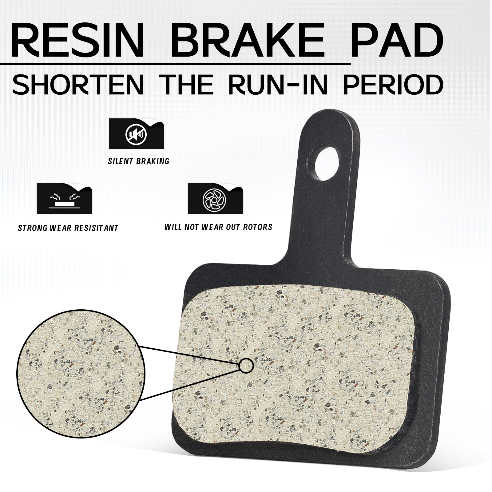 For Shimano Tektro B01S G01S E10.11 Disc Brake Pad Resin/Ceramic/Sintered Metall