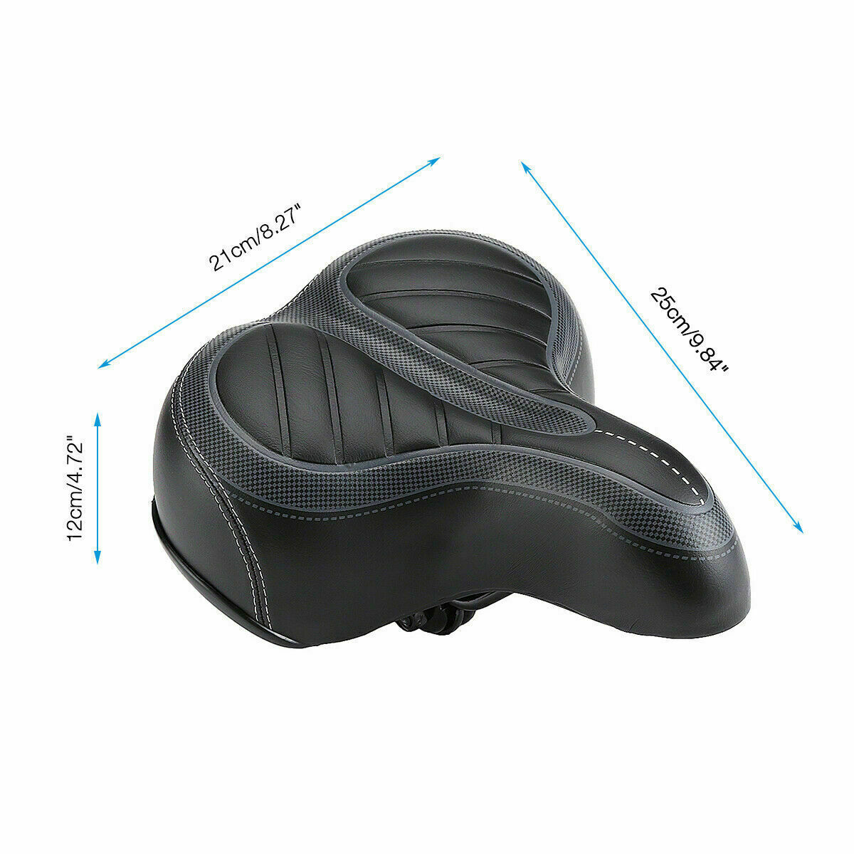 Comfortable Bike Seat for MTB e-Bike Padded Bicycle Saddle Soft Air Cushion Pad