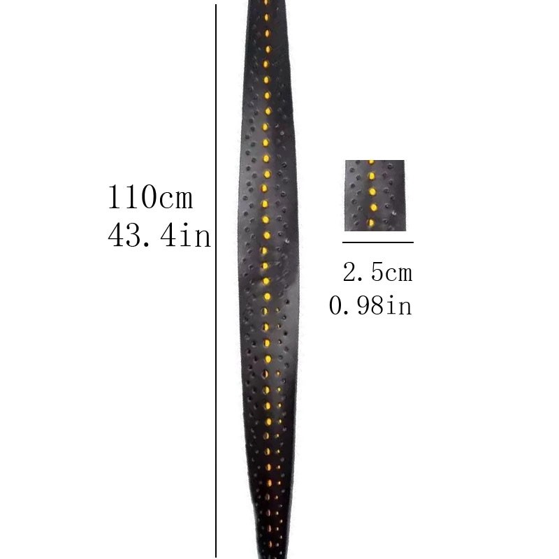 3.6Ft Wrap-Around Motorcycle Grips,Anti-Slip Handlebars Grips With Air Vent Hole
