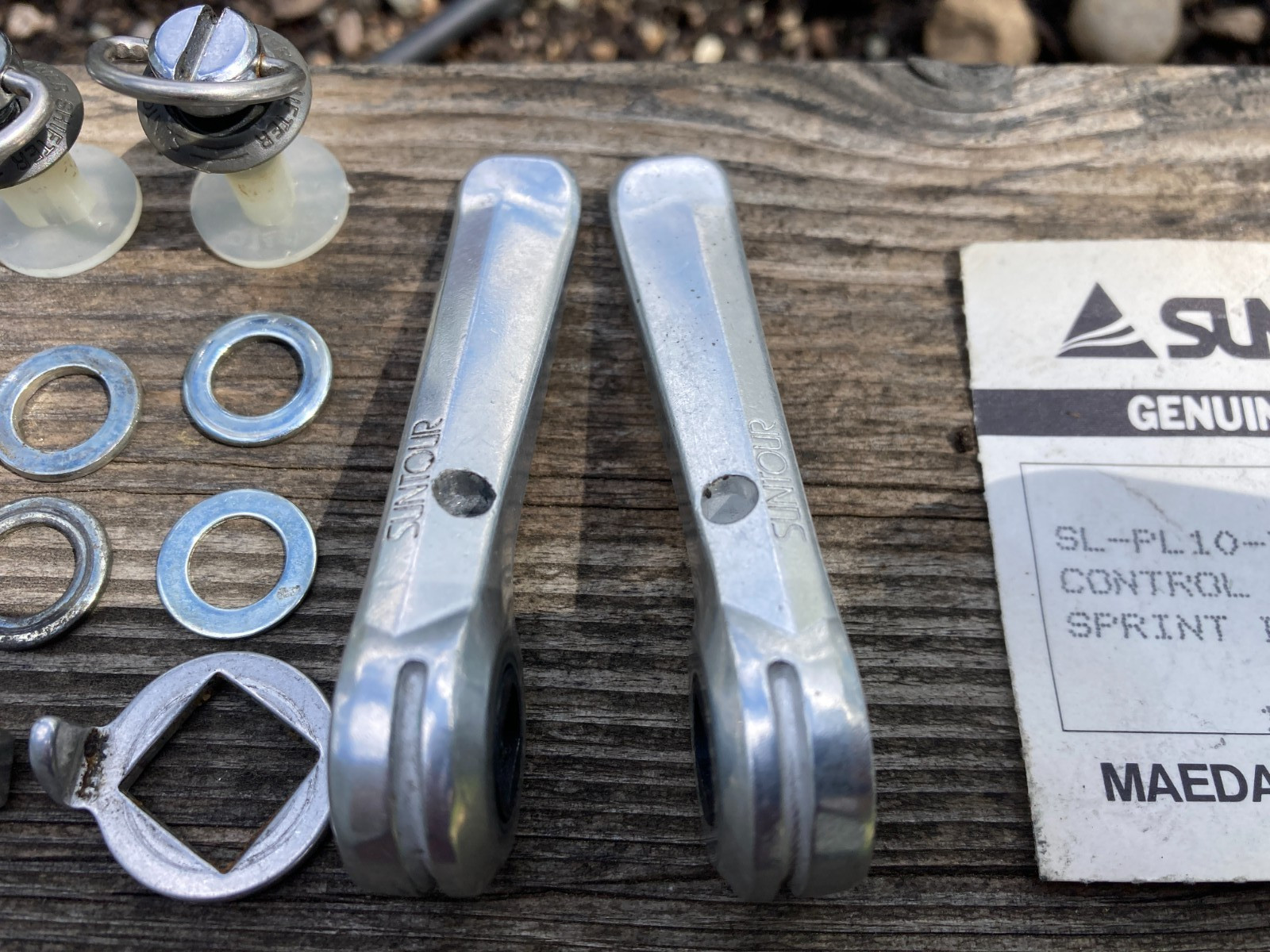 Suntour SL-PL10-B Sprint Braze on Shifter Power Ratchet VGC
