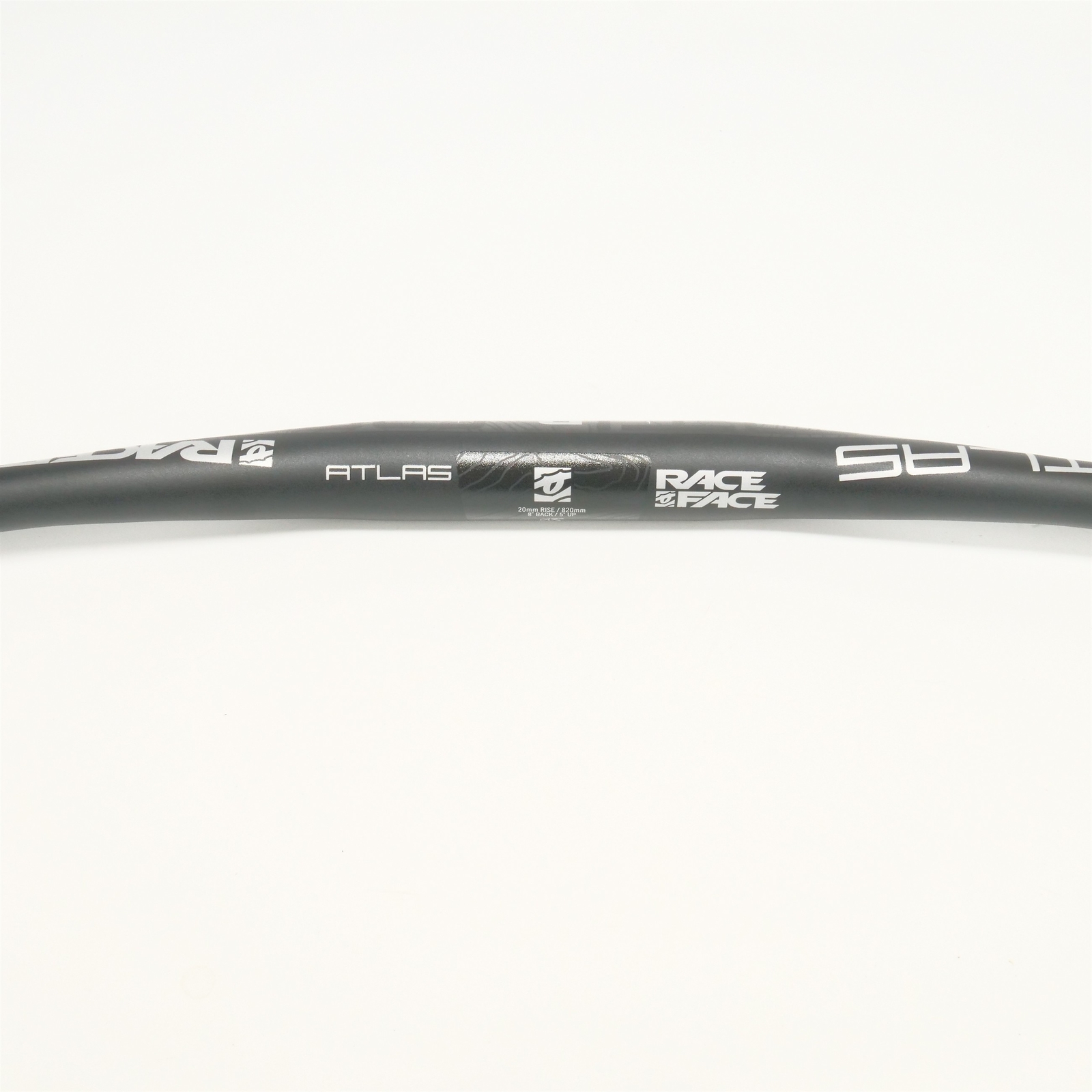 Race Face Atlas Handlebar 820mm 20mm Riser 35mm Clamp MTB Black Alloy Mountain