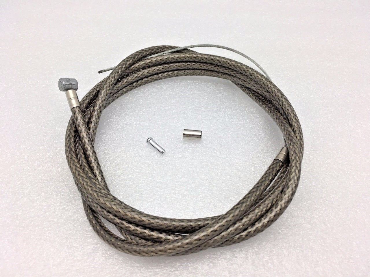 1 BICYCLE BIKE 68″ Brake Cable + 60″ Housing Braid NEW