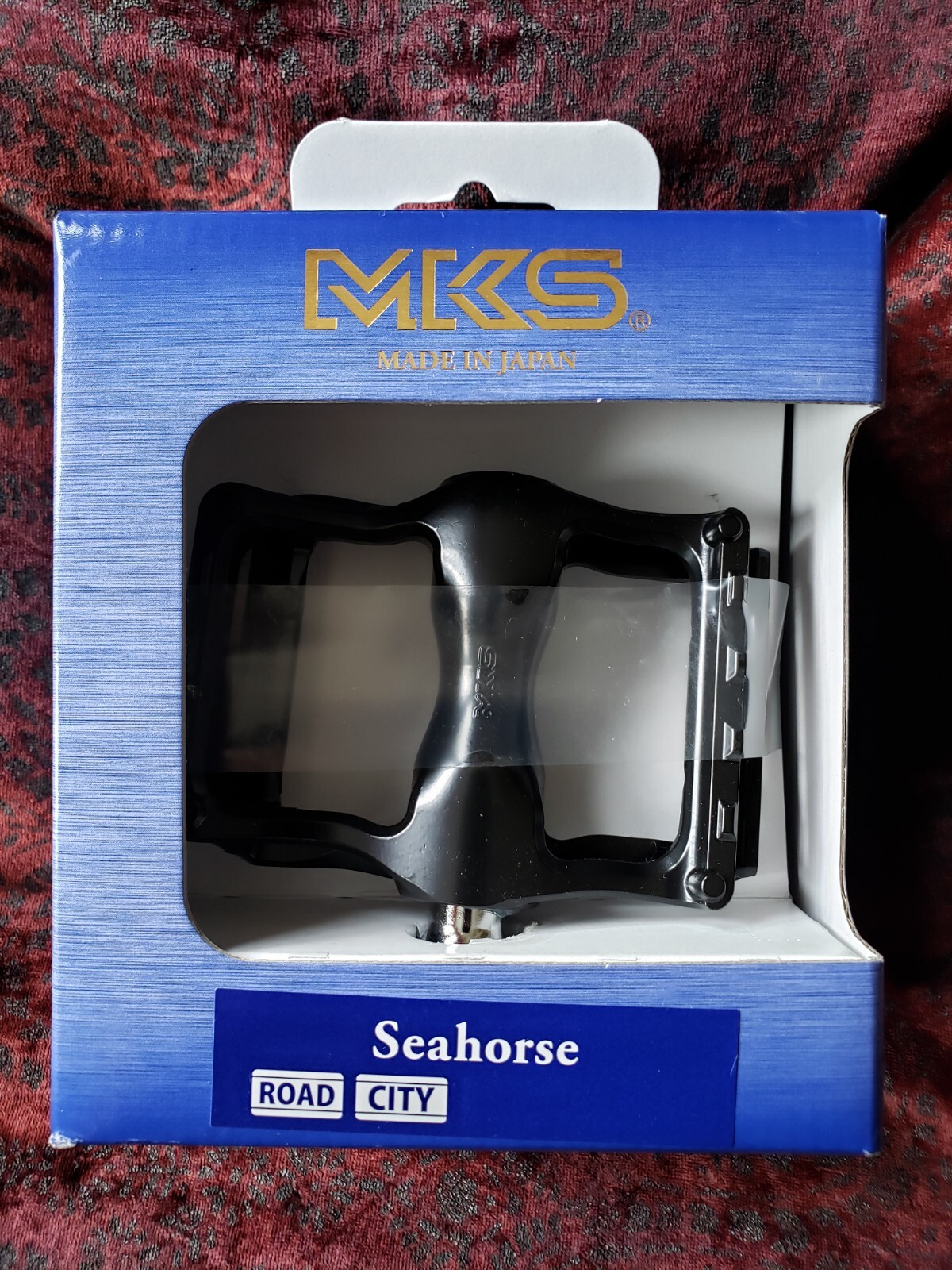 MKS Seahorse Pedals 9/16″ Black NEW in Package